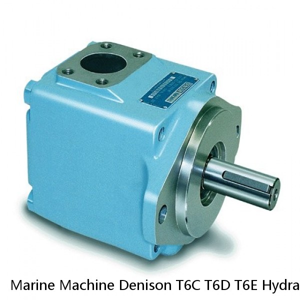 Marine Machine Denison T6C T6D T6E Hydraulic Vane Pump #1 image